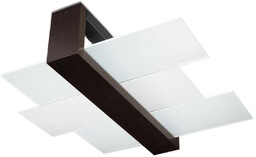 Plafon FENIKS 2 wenge SL.0074 - Sollux Sprawdź