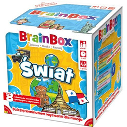 REBEL Gra karciana BrainBox Świat (Druga edycja) 116133