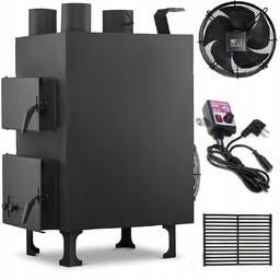 Piec szamotowy z nadmuchem Nadmuchowy grzewczy Wentylator koza