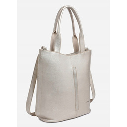 Pojemna Elegancka Torebka Damska Złota Shopper LUIGISANTO