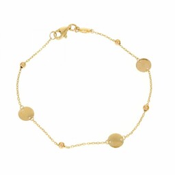 Złota bransoletka koła BR.01126 pr.585