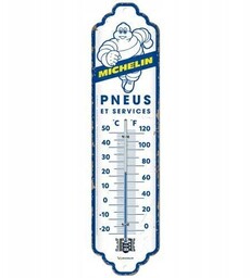Termometr MICHELIN prezent 28cm metalowy wewnętrzny zewnętrzny