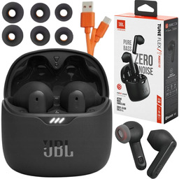 Słuchawki dokanałowe Jbl Tune Flex Anc Jbltflexblk Czarny