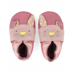 Skórzane Kapcie Bobux Soft Sole Hopsy Lotus 19-20