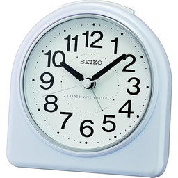 Seiko Budzik z tworzywa sztucznego biały QHR204W
