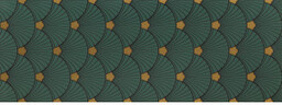 TUBĄDZIN SOPHISTICATED GREEN DEKOR ŚCIENNY 898X328 SOPHISTICATED GREEN
