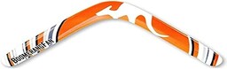BoomerangFan BoomerangFanNATURAL-R 42,5 cm naturalny boomerang dla praworęcznych