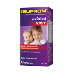 IBUPROM dla Dzieci Forte 200 mg/5 ml, 150