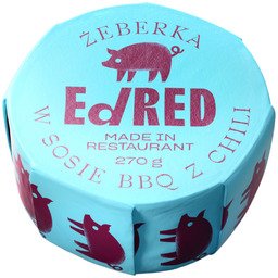 Rzemieślnicza konserwa w puszce Ed RED Originals Żeberka