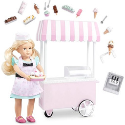 Lori  Mała lalka i stojak na lód