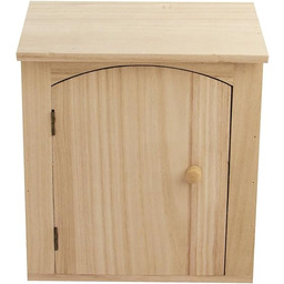 Rayher Hobby RAYHER 62406000 drewniana skrzynka na klucze