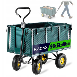 Wózek Ogrodowy 450 kg 200 L XXL Transportowy
