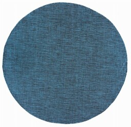 Dywan zewnętrzny okrągły 6365A turquoise Veranda HCY