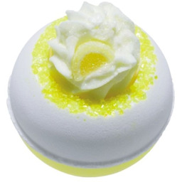 Bomb Cosmetics, musująca kula do kąpieli, Lemon, 160g