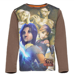 Koszulka chłopięca Disney Star Wars z długim rękawem
