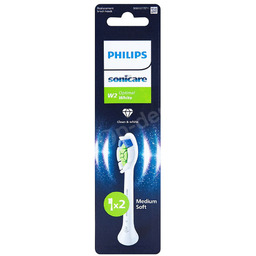 PHILIPS Sonicare Optimal White W2 White HX6062/87 Końcówki