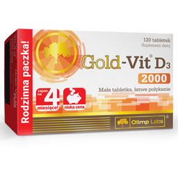 OLIMP Gold-Vit D3 2000 120tabs