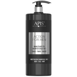 Apis Action For Men nawilżający żel do mycia