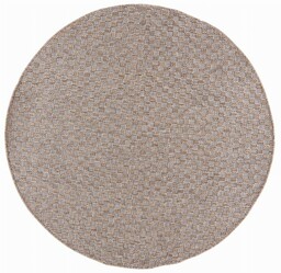 Dywan zewnętrzny okrągły 6365A brown Veranda HGN