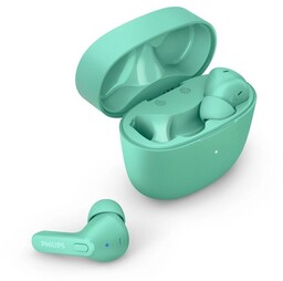 Słuchawki bezprzewodowe PHILIPS true wireless TAT2206, Zielony