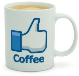 Facebookowy kubek - Like Coffee