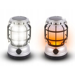 LAMPA KEMPINGOWA LED SOLARNA USB PŁOMIEŃ/LATARNIA