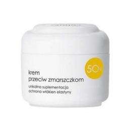 ZIAJA Krem półtłusty przeciwzmarszczkowy 50+, 50 ml