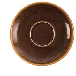 Olympia Spodek do cappuccino brązowy ø 160 mm,