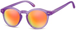 Montana Okulary przeciwsłoneczne lenonki z filtrem UV400 fioletowe