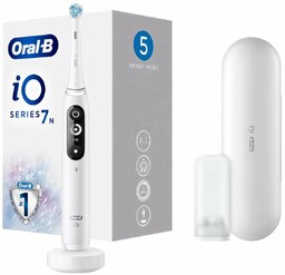 Braun Oral-B szczoteczka elektryczna iO7N WHITE ALABASTER -