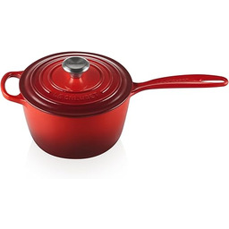 Le Creuset Signature Żeliwny rondel z uchwytem odpornym