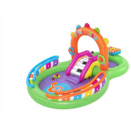 Dmuchany Plac Zabaw Zjeżdżalnia Fontanna 295 x 190