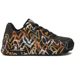 Sneakersy Skechers Metallic Love 155523/BKGD Czarny
