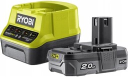 RYOBI Akumulator RC18120-120 2Ah 18V + ładowarka