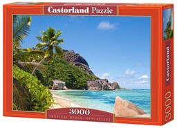 Castorland, puzzle, Tropical Beach Seychelles, 3000 el.
