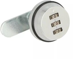 Zamek szyfrowy mechaniczny POP Hakner fi19x20mm chrom