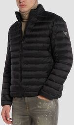 GUESS Czarna kurtka męska Light Packable Realdown JKT,