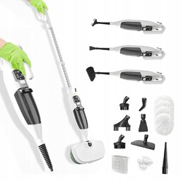 Mop Parowy Elektryczny Zestaw Mopów Obrotowych Myjka