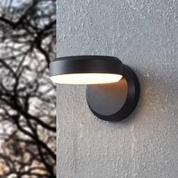 EGLO Kinkiet zewnętrzny Fornaci, czarny, metal, nowoczesny