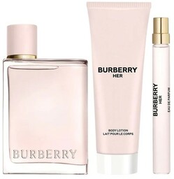 Burberry Her, SET: Woda perfumowana 100ml + Woda