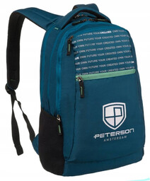 Plecak sportowy Peterson PTN GL-PS1 turkusowy