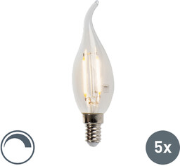 LUEDD Zestaw 5 żarówek LED z żarnikiem