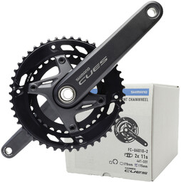 Shimano Mechanizm korbowy Cues FC-U6010-2, 2 x 9/10/11-rz,