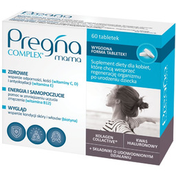 PREGNA Complex Mama kolagen rybi suplement diety 60