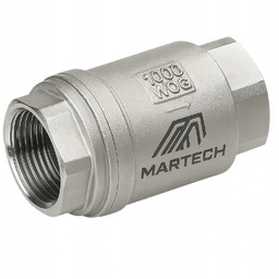 Zawór zwrotny 1.1/4 cala nierdzewny prosty stal nierdzewna