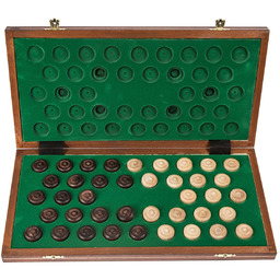 Warcaby Drewniane 100 Polowe - 40 x 40