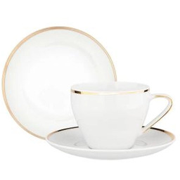 MariaPaula Moderna Gold - 18 elementów Zestaw obiadowy