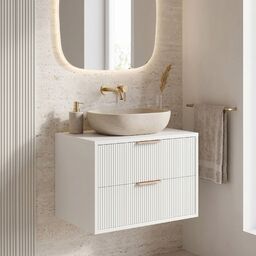 Szafka łazienkowa pod umywalkę Rea Mono 60cm White