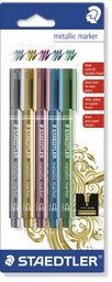 Marker metaliczny, 5 sztuk