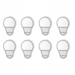 8 szt. Lampka nocna Led z czujnikiem ruchu